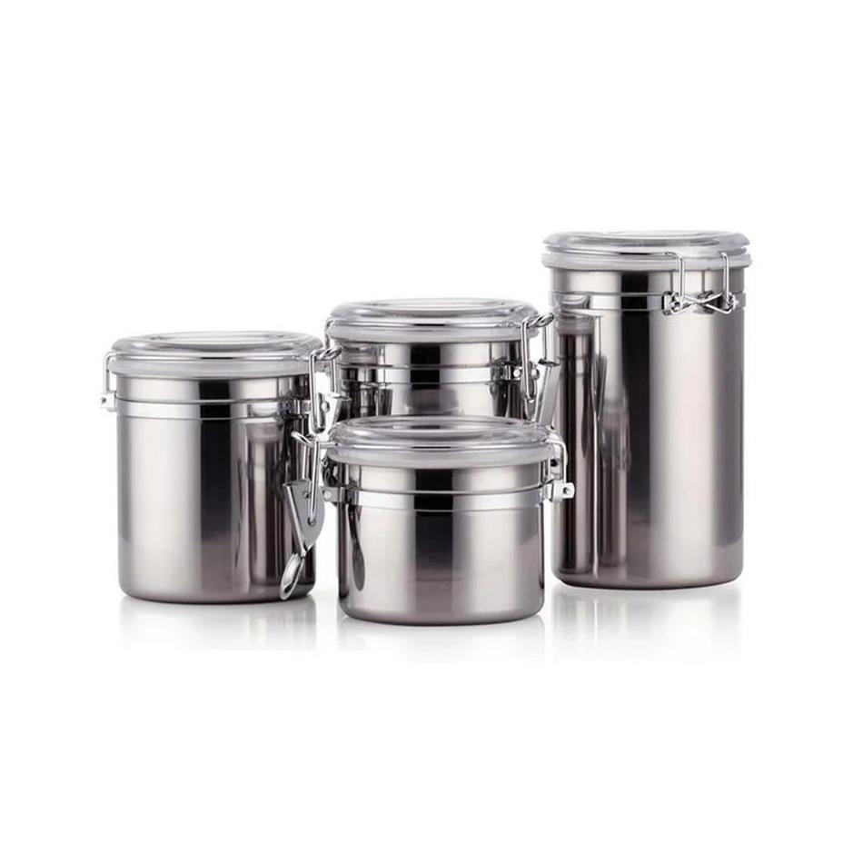 Sugar Scrub Coffee - 1 pçs de aço inoxidável recipiente