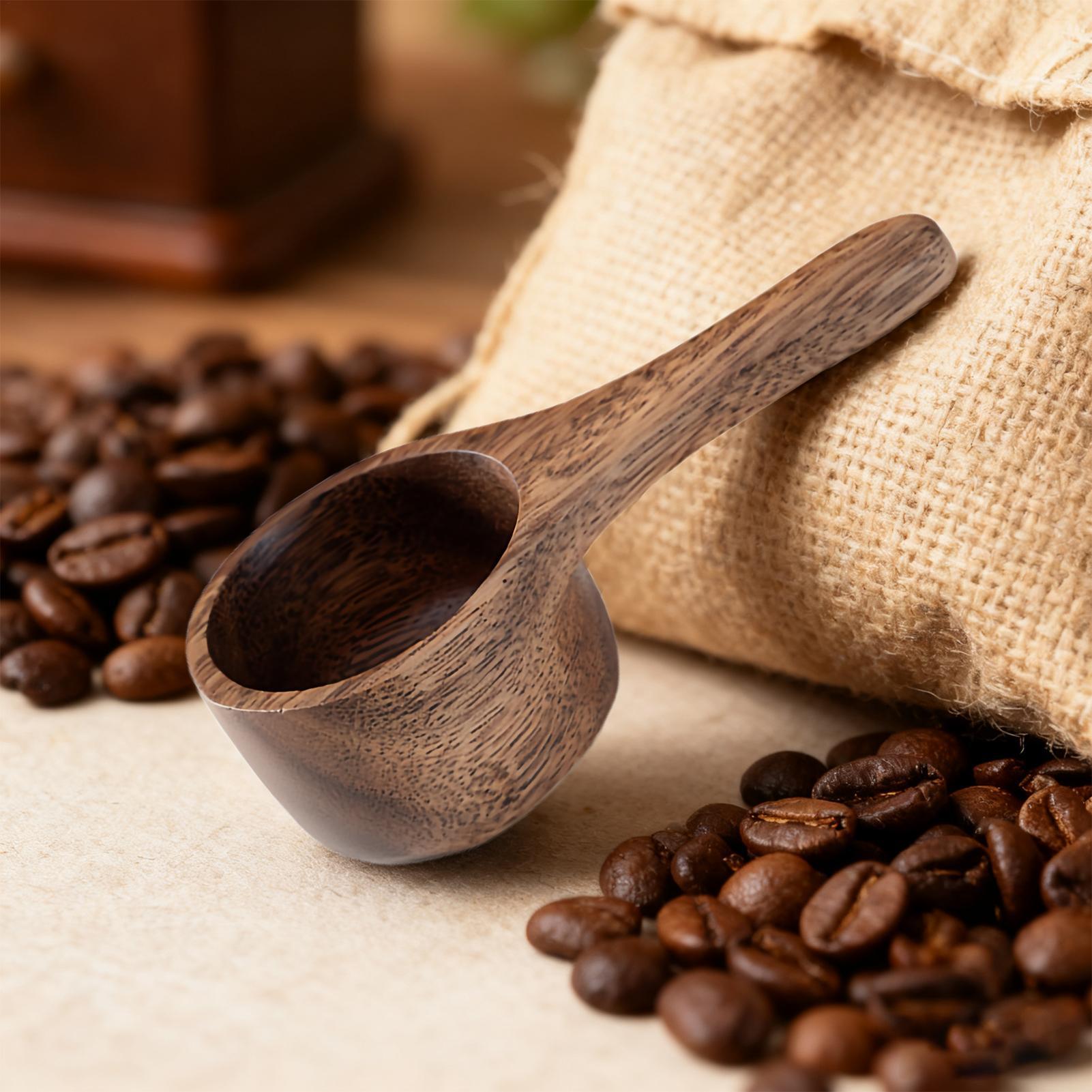Sugar Scrub Coffee - Colher Medidora de Café em Madeira,
